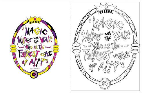 DISNEY VILLAINS COLOR-BY-NUMBER - THUNDER BAY PRESS